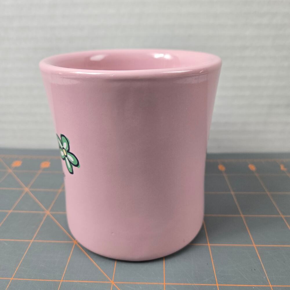 Life Is Good Daisy Pink Mug Do What You Like Like What You Do Sturdy Restaurant - Picture 4 of 9